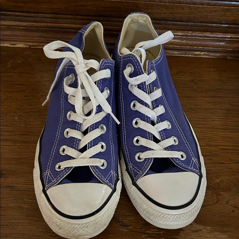 Purple Converse All Stars Canvas Sneakers size 8.5